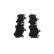 Brake Pad Set, disc brake BP1704 Bosch, Thumbnail 7
