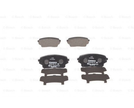 Brake Pad Set, disc brake BP1706 Bosch