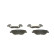 Brake Pad Set, disc brake BP1707 Bosch, Thumbnail 6