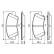 Brake Pad Set, disc brake BP1707 Bosch, Thumbnail 7