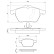 Brake Pad Set, disc brake BP171 Bosch, Thumbnail 6