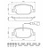Brake Pad Set, disc brake BP1732 Bosch, Thumbnail 6