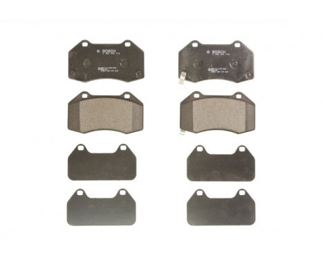 Brake Pad Set, disc brake BP1733 Bosch