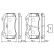 Brake Pad Set, disc brake BP1733 Bosch, Thumbnail 2