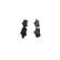 Brake Pad Set, disc brake BP1734 Bosch, Thumbnail 5