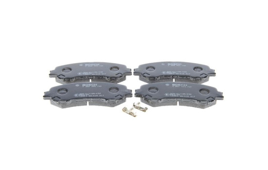 Brake Pad Set, disc brake BP1735 Bosch, Image 2