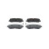 Brake Pad Set, disc brake BP1735 Bosch, Thumbnail 4