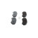 Brake Pad Set, disc brake BP1735 Bosch, Thumbnail 7