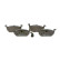 Brake Pad Set, disc brake BP1736 Bosch, Thumbnail 9