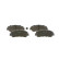 Brake Pad Set, disc brake BP1737 Bosch, Thumbnail 3