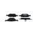Brake Pad Set, disc brake BP1744 Bosch, Thumbnail 6