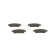 Brake Pad Set, disc brake BP1747 Bosch, Thumbnail 6