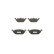 Brake Pad Set, disc brake BP175 Bosch, Thumbnail 4