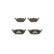 Brake Pad Set, disc brake BP175 Bosch, Thumbnail 6