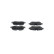 Brake Pad Set, disc brake BP1754 Bosch, Thumbnail 4