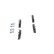 Brake Pad Set, disc brake BP1762 Bosch, Thumbnail 2