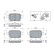 Brake Pad Set, disc brake BP1762 Bosch, Thumbnail 7