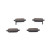 Brake Pad Set, disc brake BP1763 Bosch, Thumbnail 5