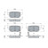 Brake Pad Set, disc brake BP1763 Bosch, Thumbnail 7