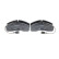 Brake Pad Set, disc brake BP1764 Bosch