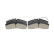 Brake Pad Set, disc brake BP1764 Bosch, Thumbnail 3