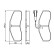 Brake Pad Set, disc brake BP1764 Bosch, Thumbnail 7