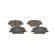 Brake Pad Set, disc brake BP1765 Bosch, Thumbnail 3