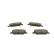 Brake Pad Set, disc brake BP1765 Bosch, Thumbnail 5