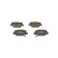 Brake Pad Set, disc brake BP1766 Bosch, Thumbnail 3