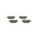 Brake Pad Set, disc brake BP1766 Bosch, Thumbnail 6