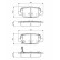 Brake Pad Set, disc brake BP1766 Bosch, Thumbnail 8