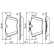 Brake Pad Set, disc brake BP1767 Bosch, Thumbnail 7