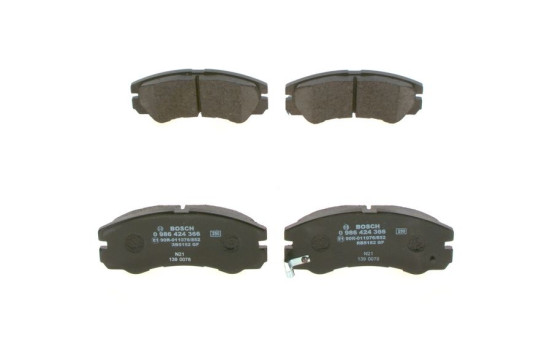 Brake Pad Set, disc brake BP177 Bosch