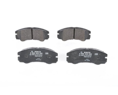 Brake Pad Set, disc brake BP177 Bosch, Image 5