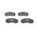 Brake Pad Set, disc brake BP177 Bosch, Thumbnail 5