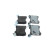 Brake pad set, disc brake BP1771 Bosch, Thumbnail 3