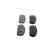 Brake pad set, disc brake BP1777 Bosch, Thumbnail 5