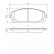 Brake pad set, disc brake BP1777 Bosch, Thumbnail 6