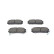 Brake Pad Set, disc brake BP178 Bosch