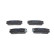 Brake Pad Set, disc brake BP178 Bosch, Thumbnail 2