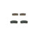 Brake Pad Set, disc brake BP178 Bosch, Thumbnail 4