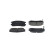 Brake Pad Set, disc brake BP178 Bosch, Thumbnail 6