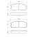 Brake Pad Set, disc brake BP178 Bosch, Thumbnail 8