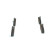 Brake Pad Set, disc brake BP179 Bosch, Thumbnail 5