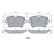 Brake Pad Set, disc brake BP1791 Bosch, Thumbnail 6