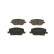 Brake Pad Set, disc brake BP1792 Bosch