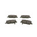 Brake Pad Set, disc brake BP1792 Bosch, Thumbnail 5