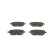 Brake Pad Set, disc brake BP1792 Bosch, Thumbnail 6