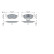 Brake Pad Set, disc brake BP1794 Bosch