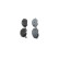 Brake Pad Set, disc brake BP1794 Bosch, Thumbnail 3